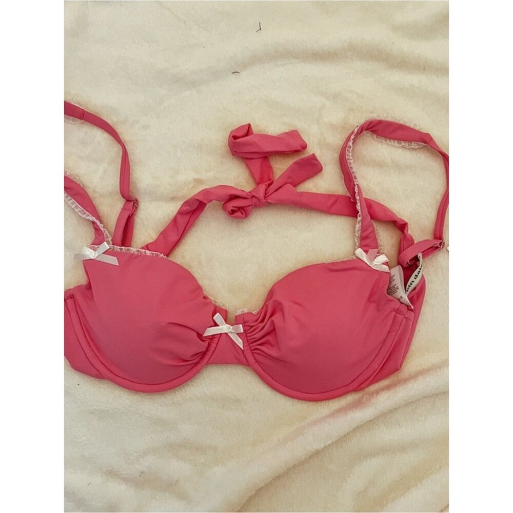dippin daisys priscilla underwire swim top wild orchid size medium NWT